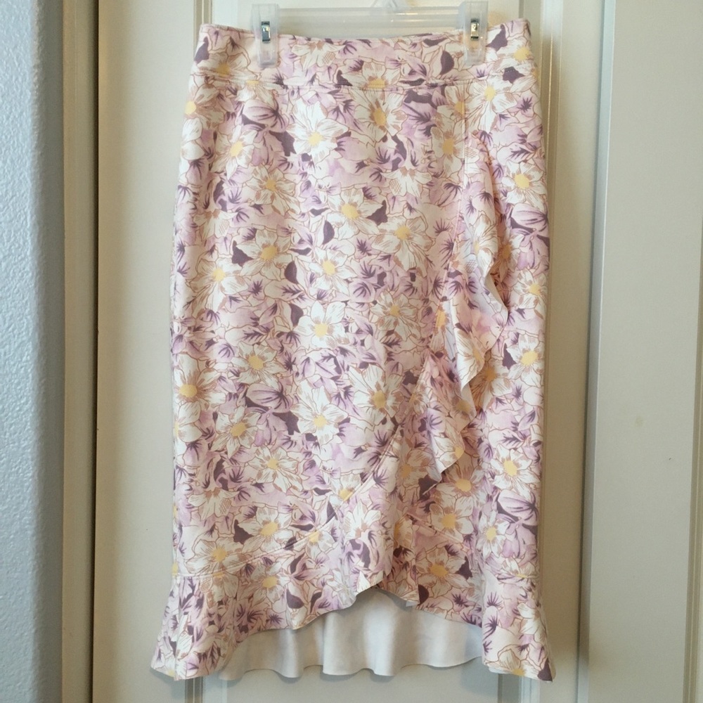 ANTHROPOLOGIE MIDI SKIRT SIZE US 6